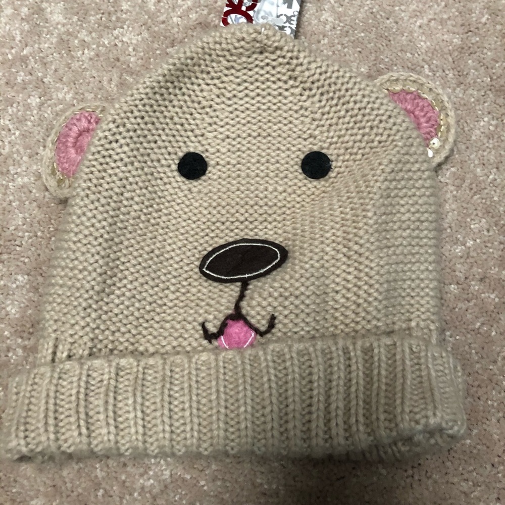 New Little Girls Winter Dog Hat - Adorable